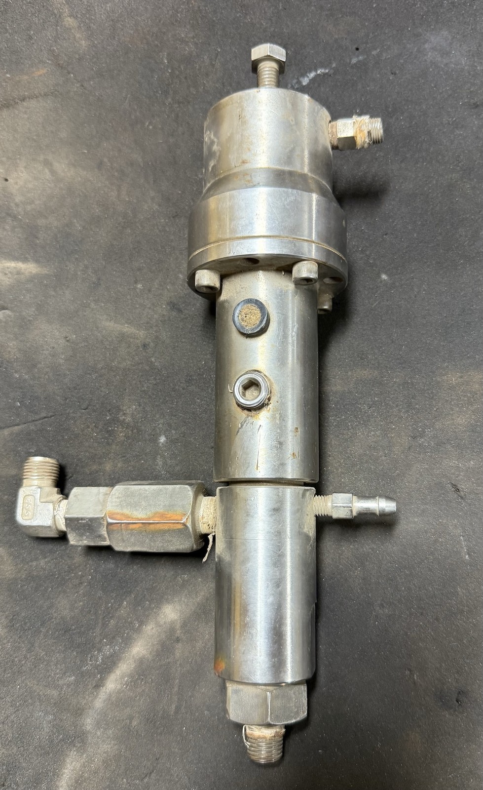 Timberline 2515 1/4” Pneumatic Metering Chemical Injection Pump Untested
