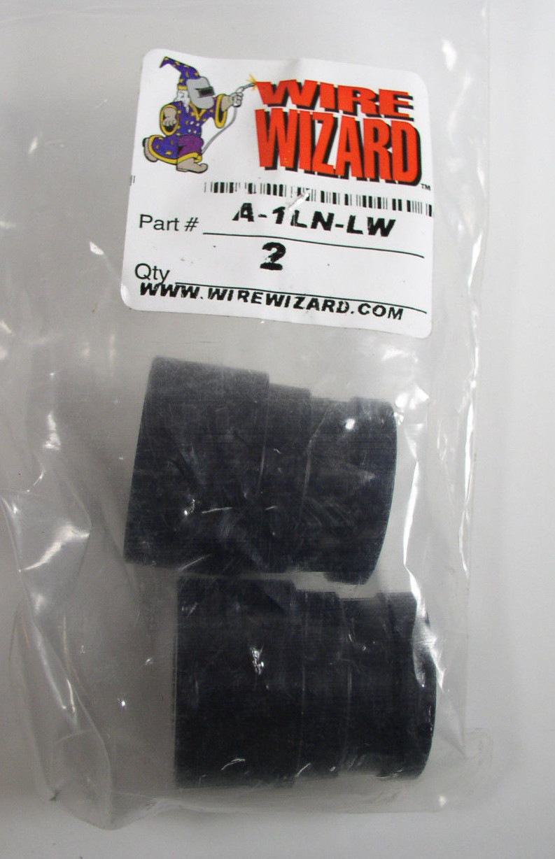 (2) Wire Wizard A-1LN-LW Inlet Guide For WSM-100 Wire Straightener Qty 2