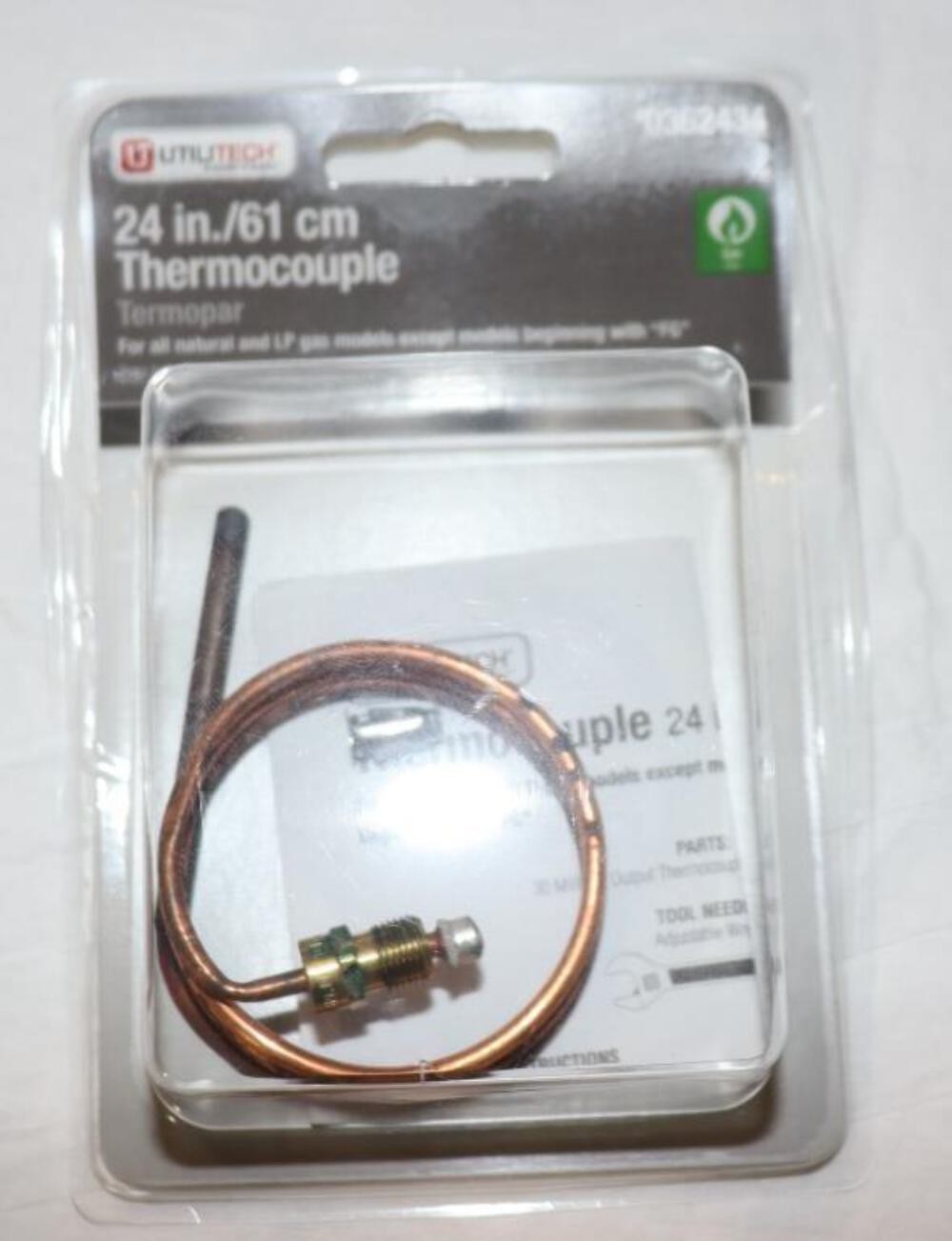 Utilitech 362434 – 24″/61cm Thermocouple, NIB