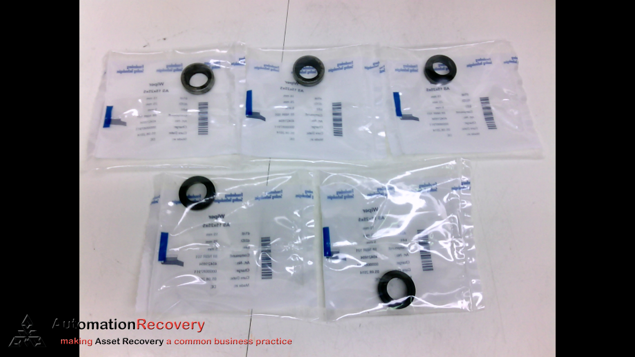 FREUDENBERG-NOK AS 15X25X5 WIPER SCRAPER SEAL, NEW #198238