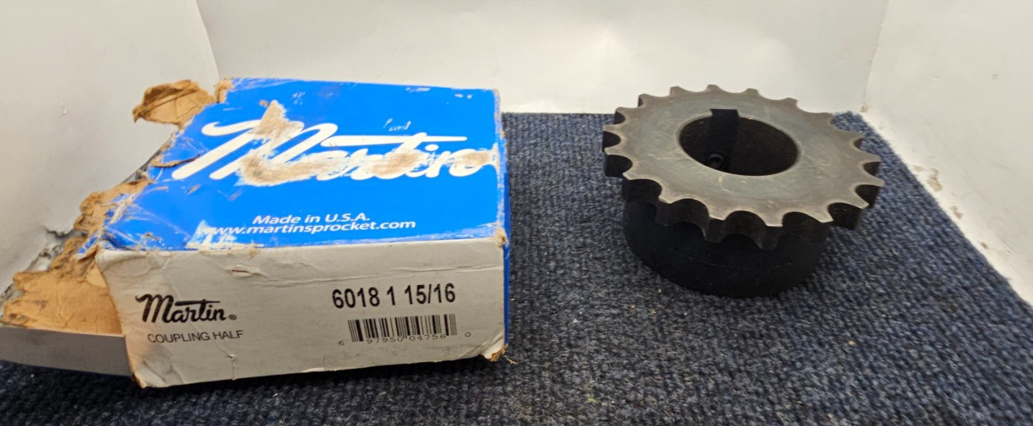 MARTIN 6018 1 15/16 Coupling Half Finished Bore Roller Chain Coupling Hub