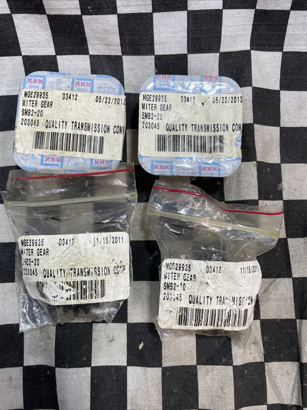 SMB2-20, SMB220, MGE29935, 203045, MITER GEAR, LOT OF 4, SHIPSAMEDAY