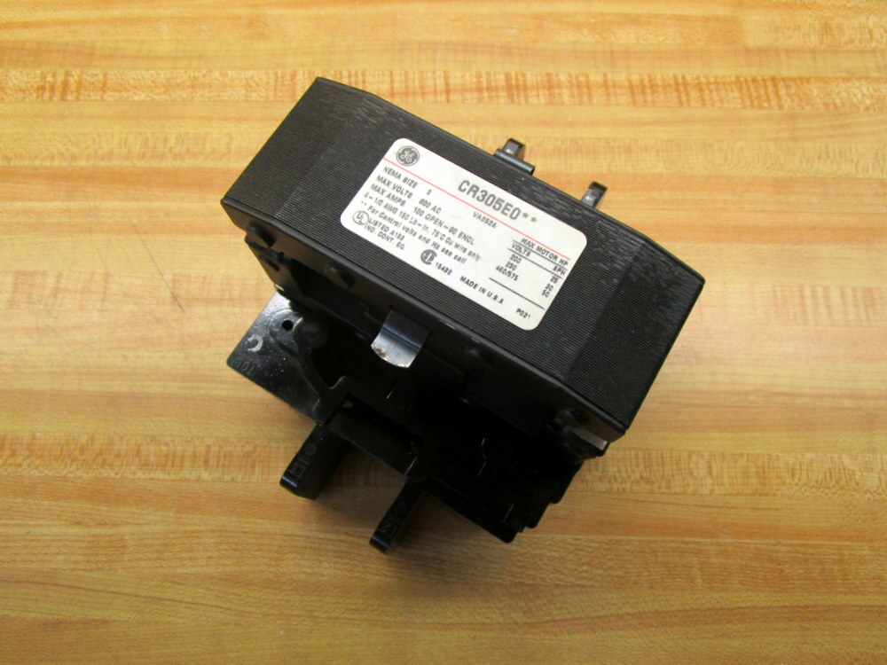 General Electric CR305E0 Contactor Upper Deck W/Armature & Spring