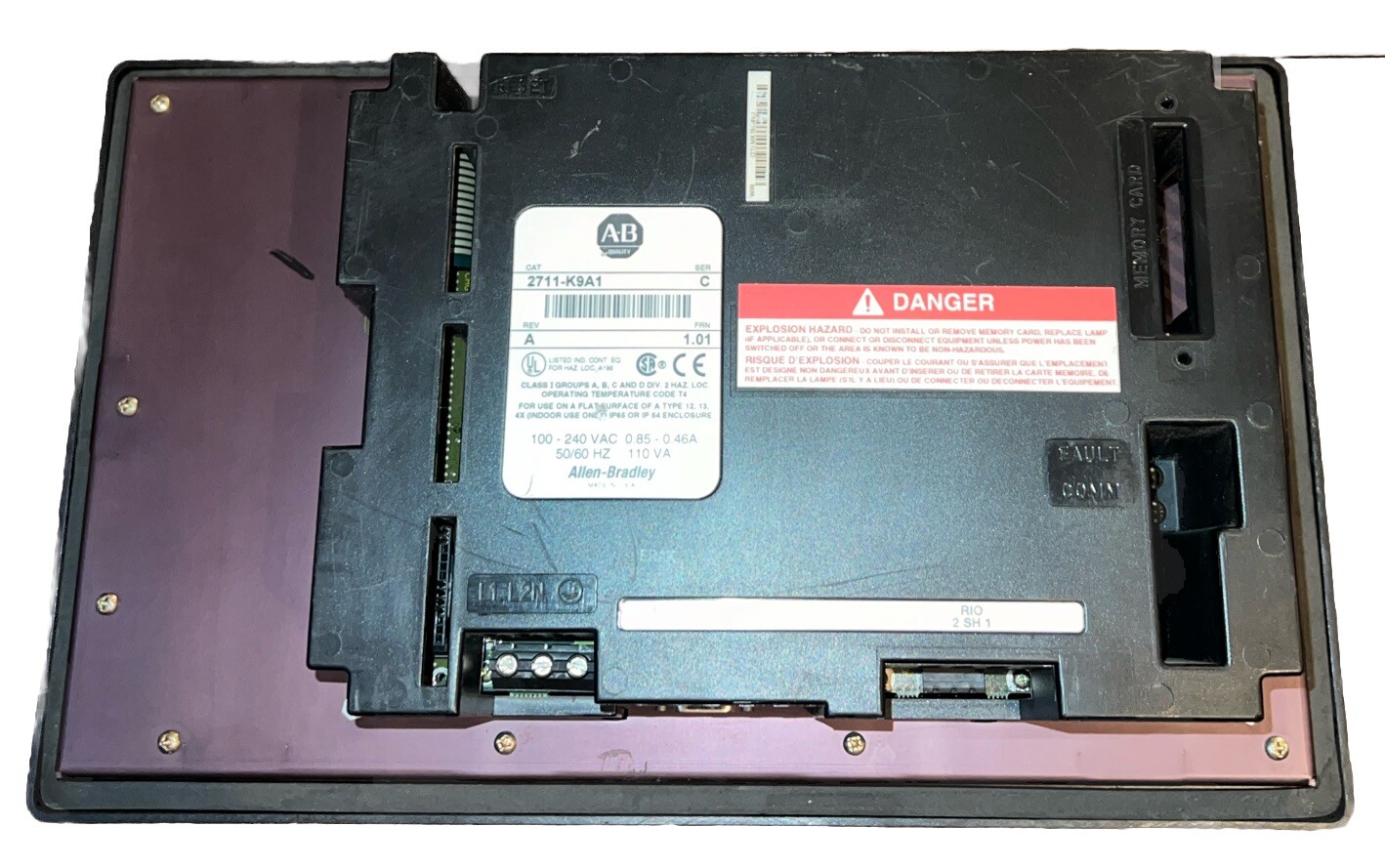 ALLEN-BRADLEY 2711-K9A1 PANELVIEW 900 SERIES C
