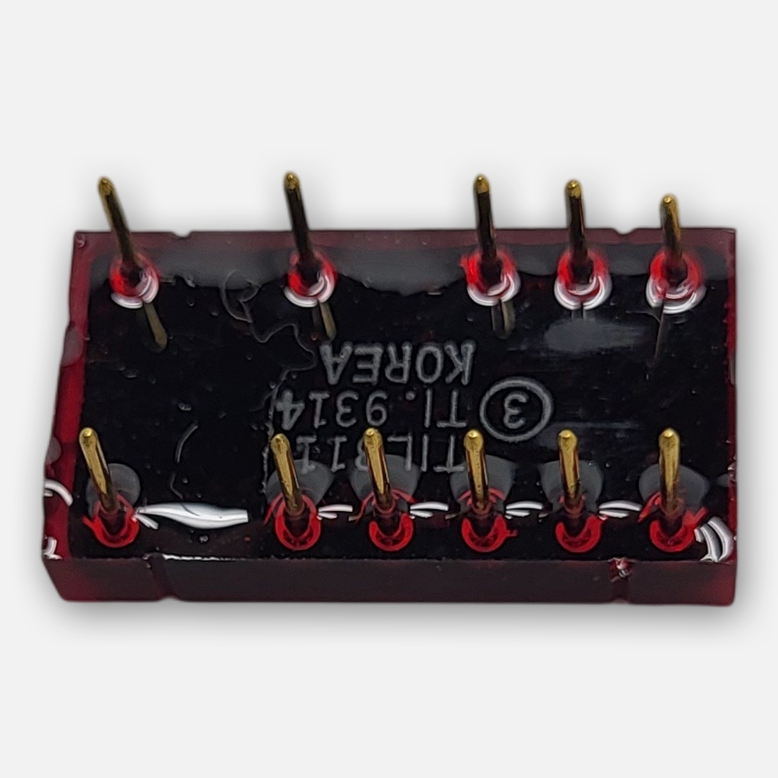 NEW LOT OF 3 TIL311 LED DISPLAY