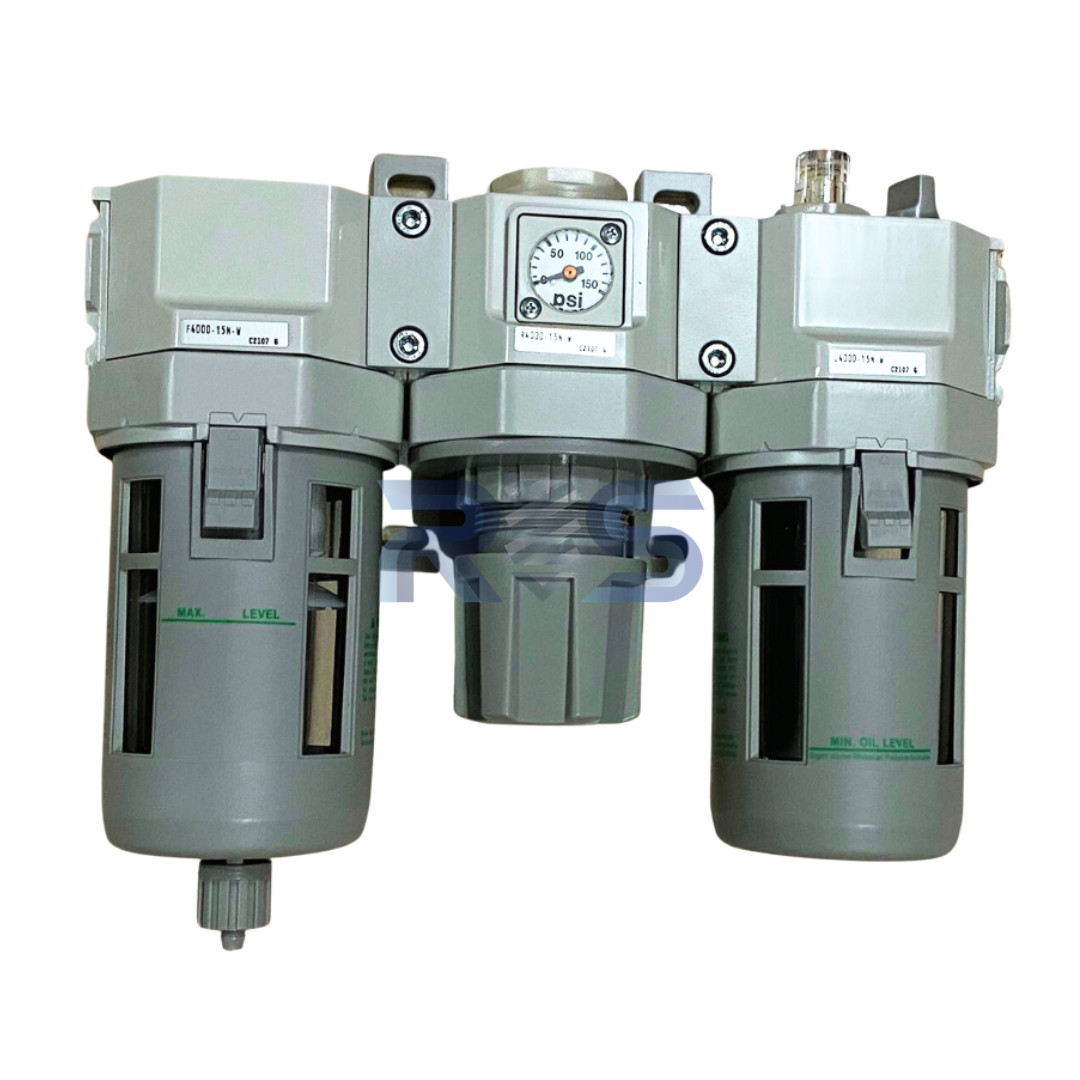 C4000-15N-W CKD Regulador y lubricador Integrado NPT 1/2