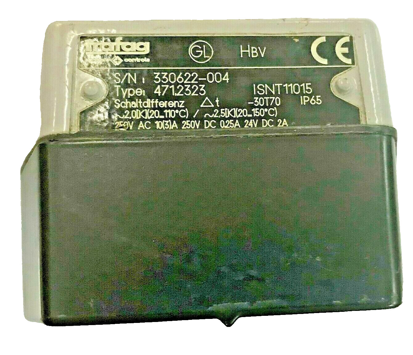 TRAFAG Navistat Type 471.2323 ISNT 11015 Temperature Switch 20…110 deg. C