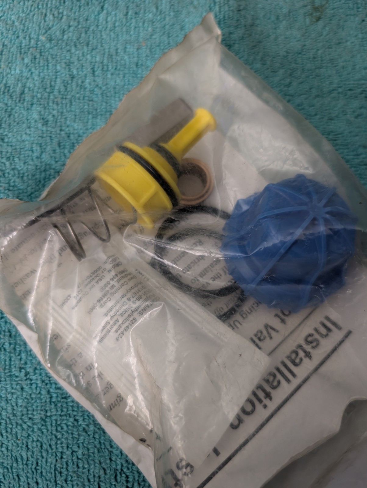 Bradley Foot Valve Repair Kit S65-230 Fountain Water Control Drink Wash Tub New