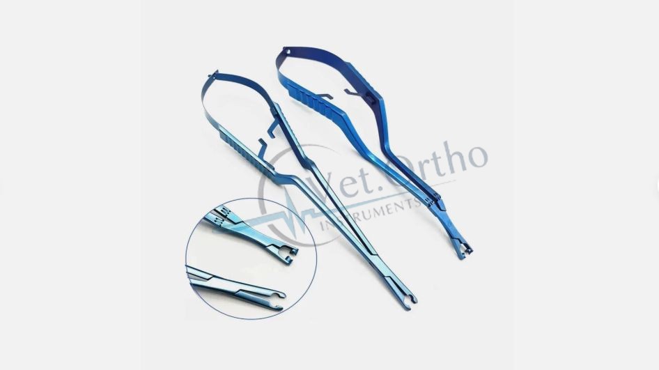 Aneurysm Clip Forceps Set 2 PCS Microsurgery Surgical Neurosurgery instrument
