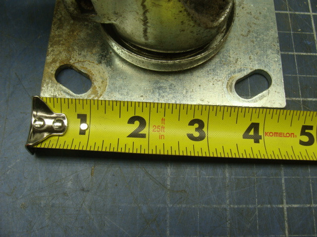 SET OF 4 JARVIS 5″ X 1-1/4″ CASTERS (2) STATIONARY & (2) SWIVEL LOT OF 2 (8 CA)