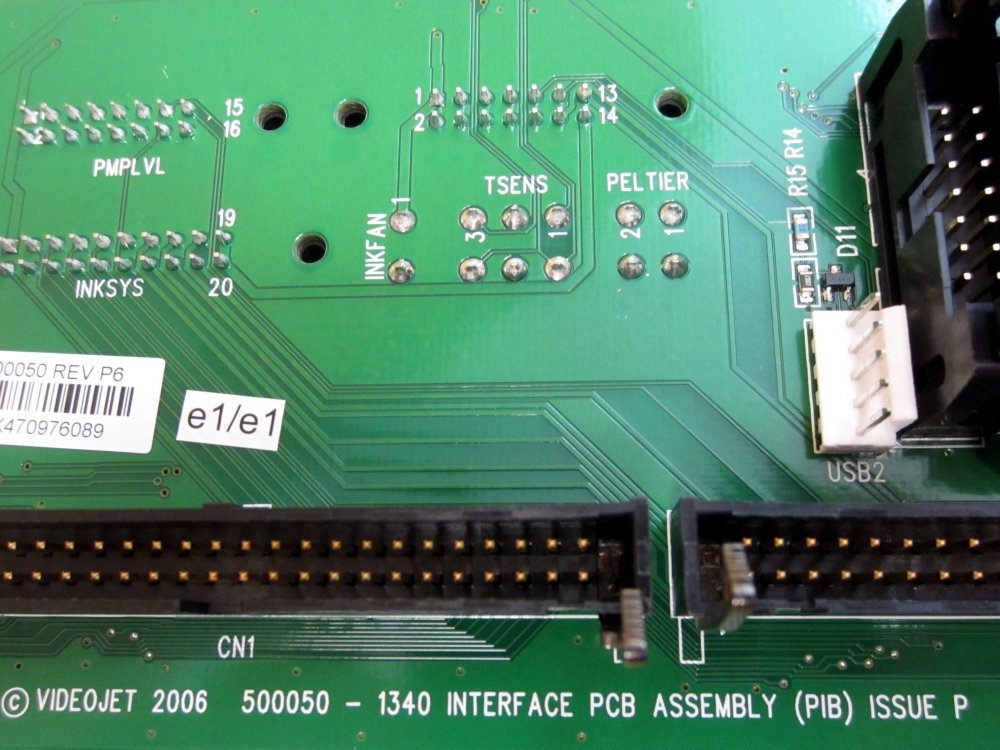 VideoJet 500050-1340 Interface PCB Assy 5000501340