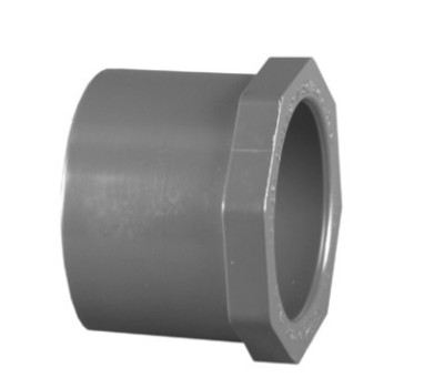 Charlotte Pipe PVC081073000 1-1/2″ Spigot x 1-1/4″ Slip Schedule 80 PVC Reducer