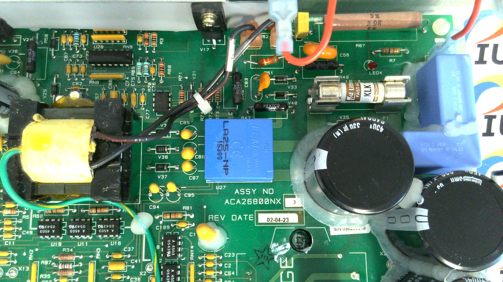 NSSP OTIS ELEVATORS ACA26800NX3 Circuit Board