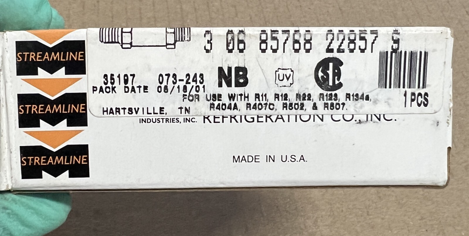 Mueller Industries AJ15502 450 Pound Pressure Relief Valve (New Old Stock)