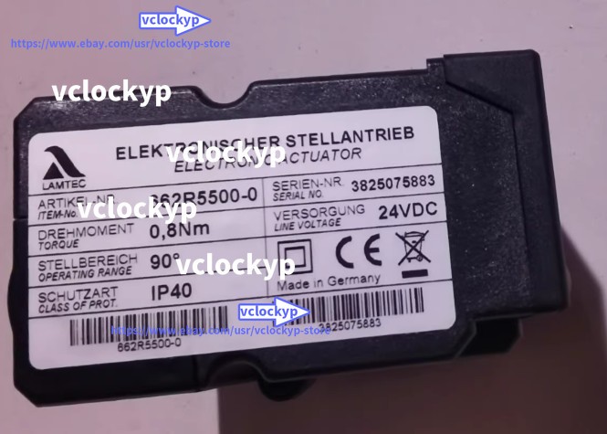 1 PC New LAMTEC 662R5500-0 Servo Motor 0.8NM Express