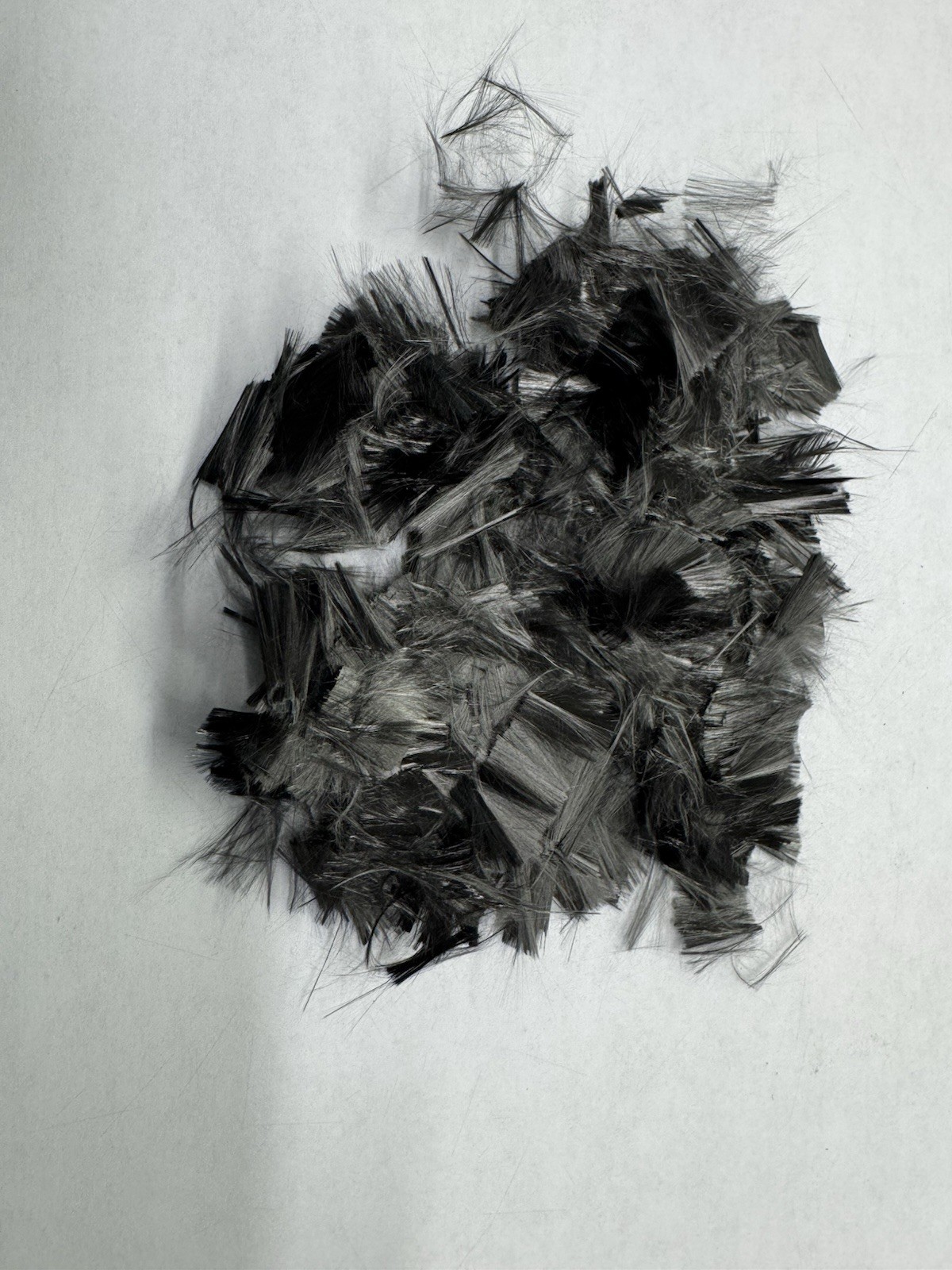 Chopped Carbon Fiber Tow 1/2” (13 mm) — 1 lb Bag