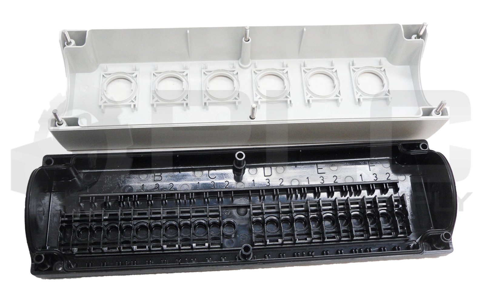 NEW SIEMENS 3SB3 806-0AA3 EMPTY ENCLOSURE 6 HOLE