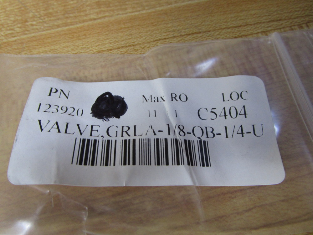 Festo A-1/8-QB-1/4-U Flow Control Valve 534658