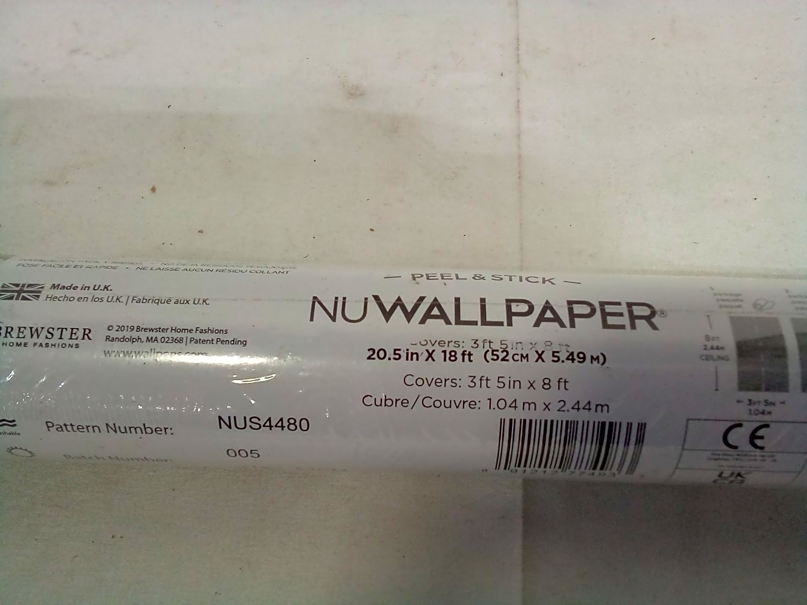NuWallpaper NUS4480 Emerald Enchanted Peel Stick 20.5in x 18ft
