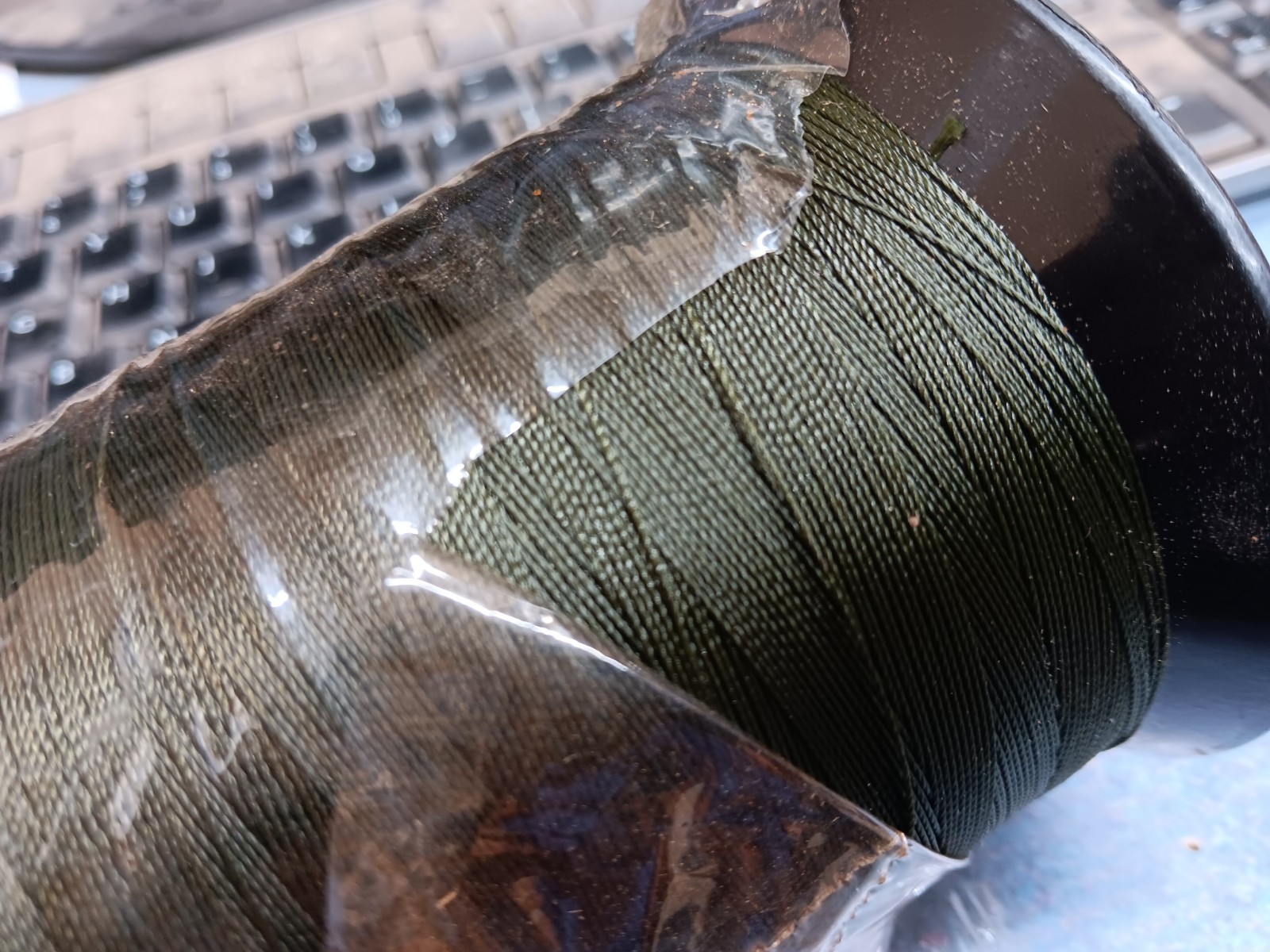 NOS Olive Drab Military Thread 16-oz VT-285 REV-F 66022 polyester Type 1 Class 1