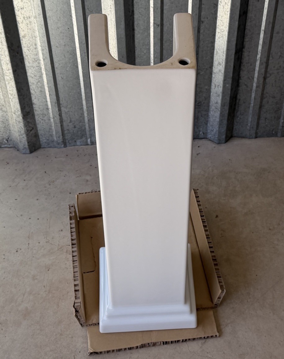 Kohler K-2767-0 Tresham Pedestal Base Column Fireclay White Sink Stand *NEW*