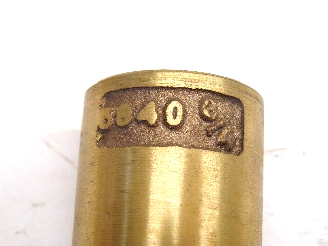Vntg NOS Clayton MARK & Co No 5340 Brass Foot Valve w/Strainer 3/4″ Water Well