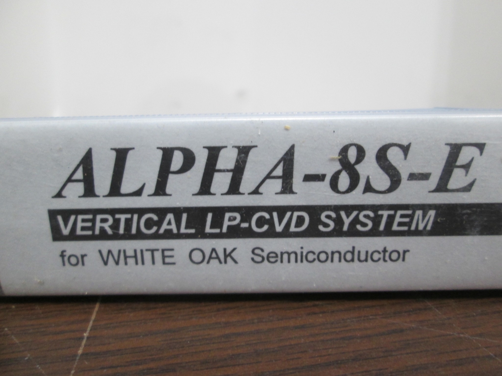 Tokyo Electron, ALPHA-8S-E, Poly, O.E.M. Manual, Vol 2, Used