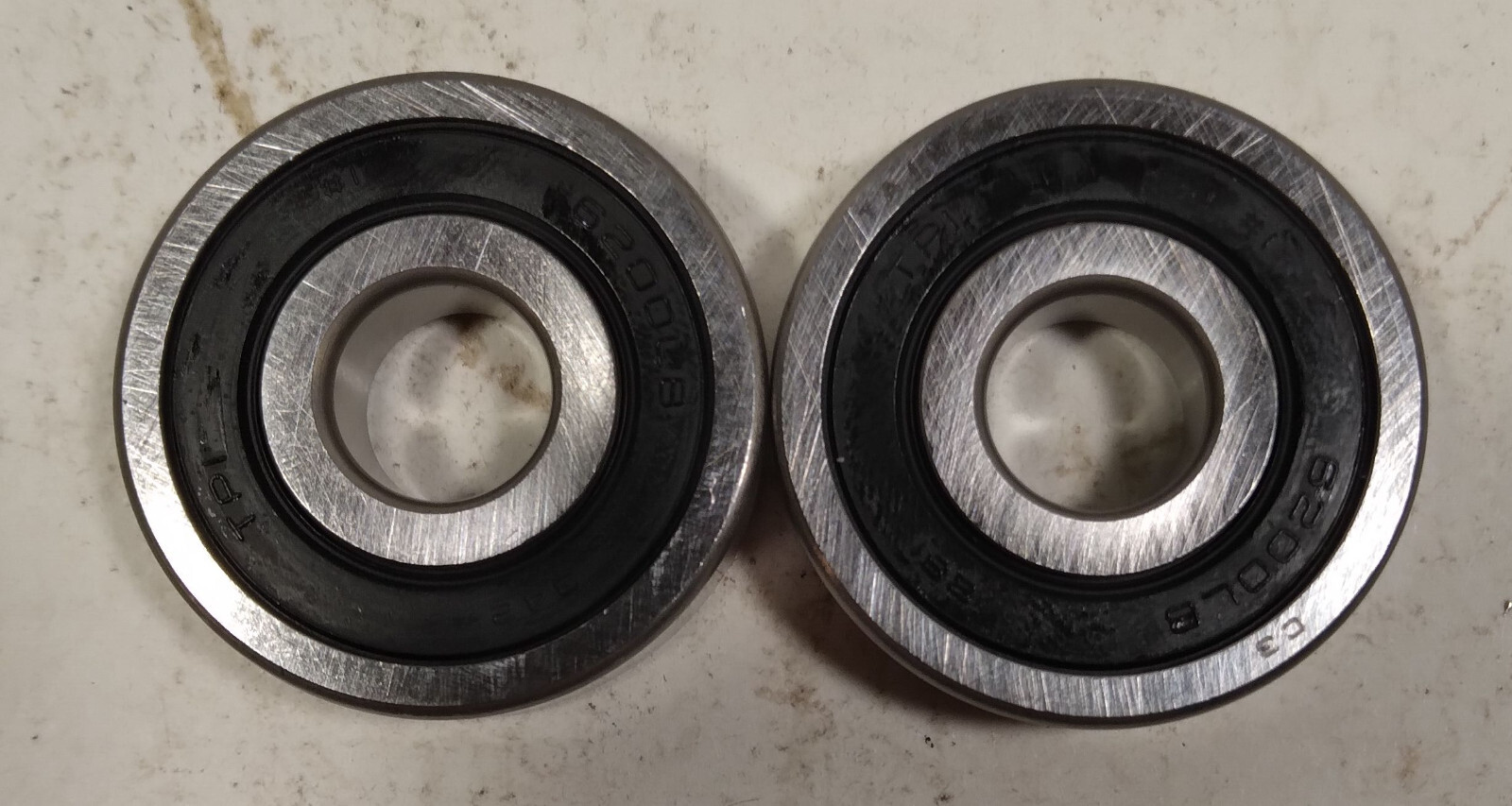 2 NEW TPI 6200LB SINGLE ROW RADIAL BALL BEARING NNB ***MAKE OFFER***
