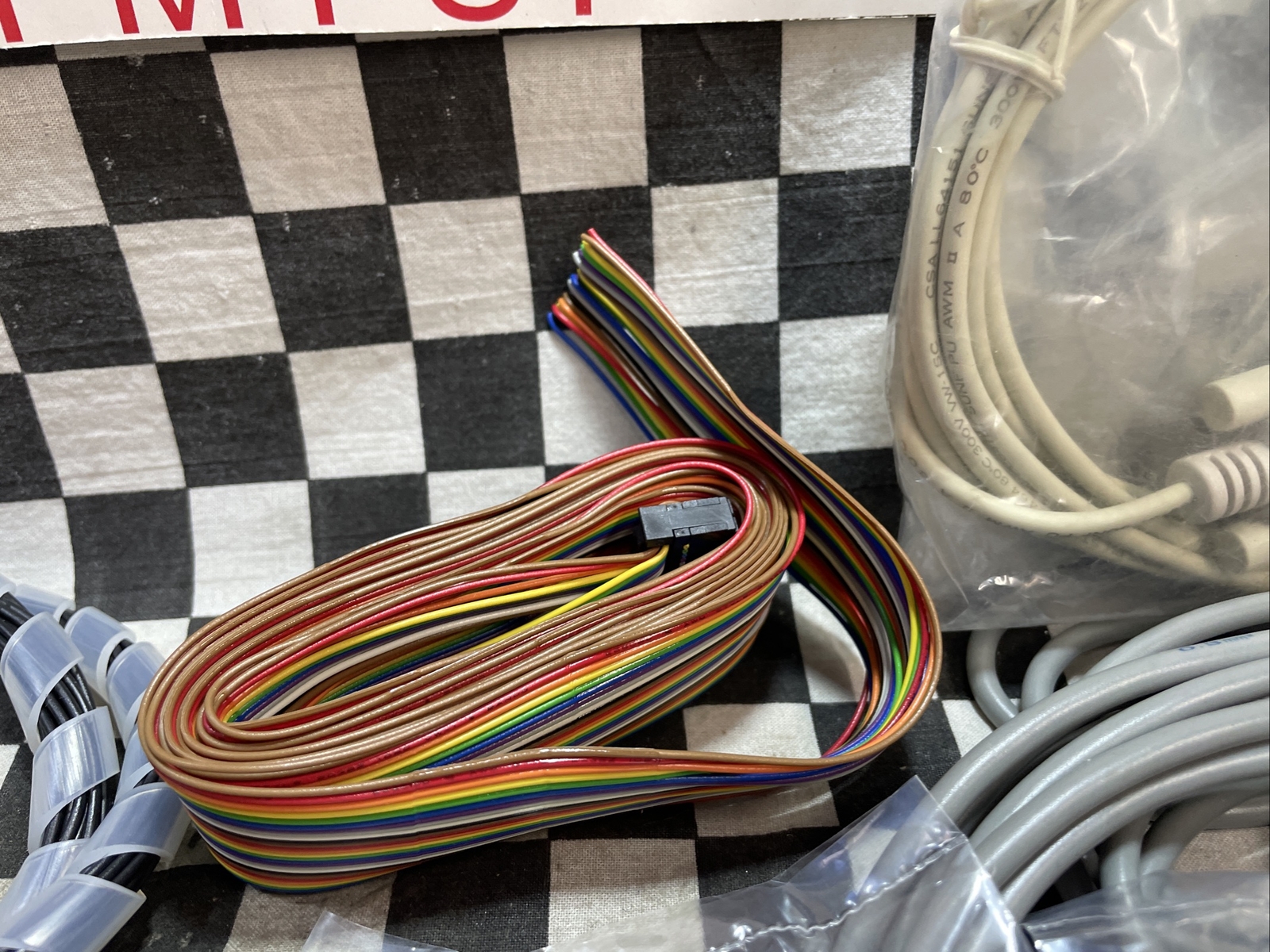 Advantech IOA-01401-T2 & 1700003194 & 1700001788 Ribbon Computer Cables SATA HDD