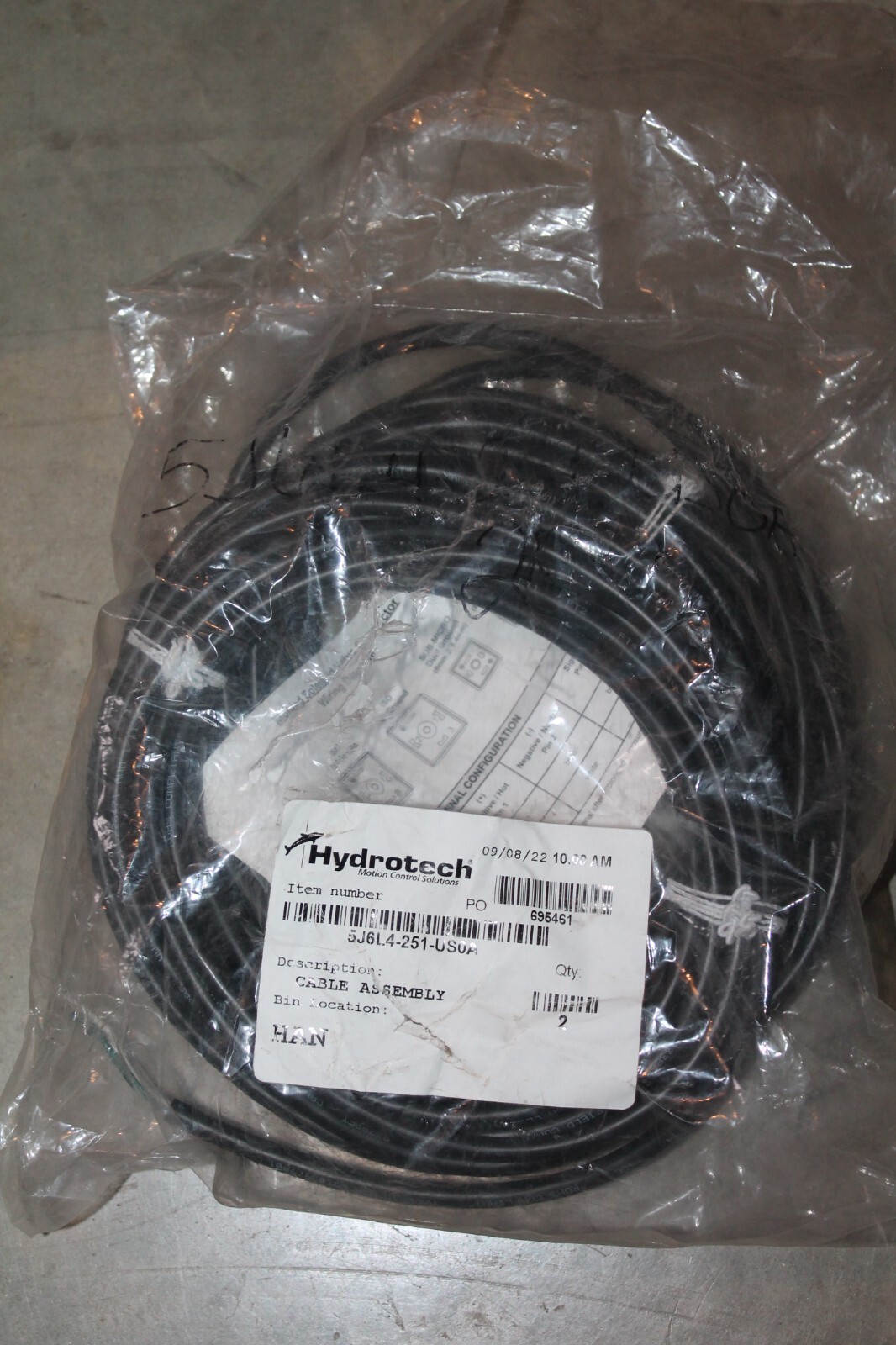Hydrotech Cable Assembly 2 pack 5J6l4-251-US0A