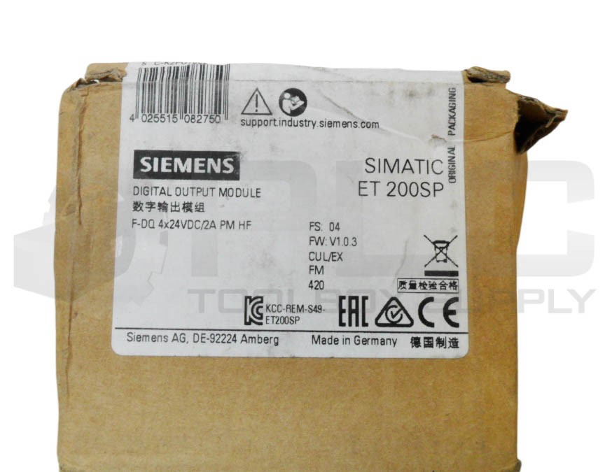 SEALED NEW SIEMENS 6ES7 136-6DB00-0CA0 DIGITAL OUTPUT MODULE 24VDC *READ*