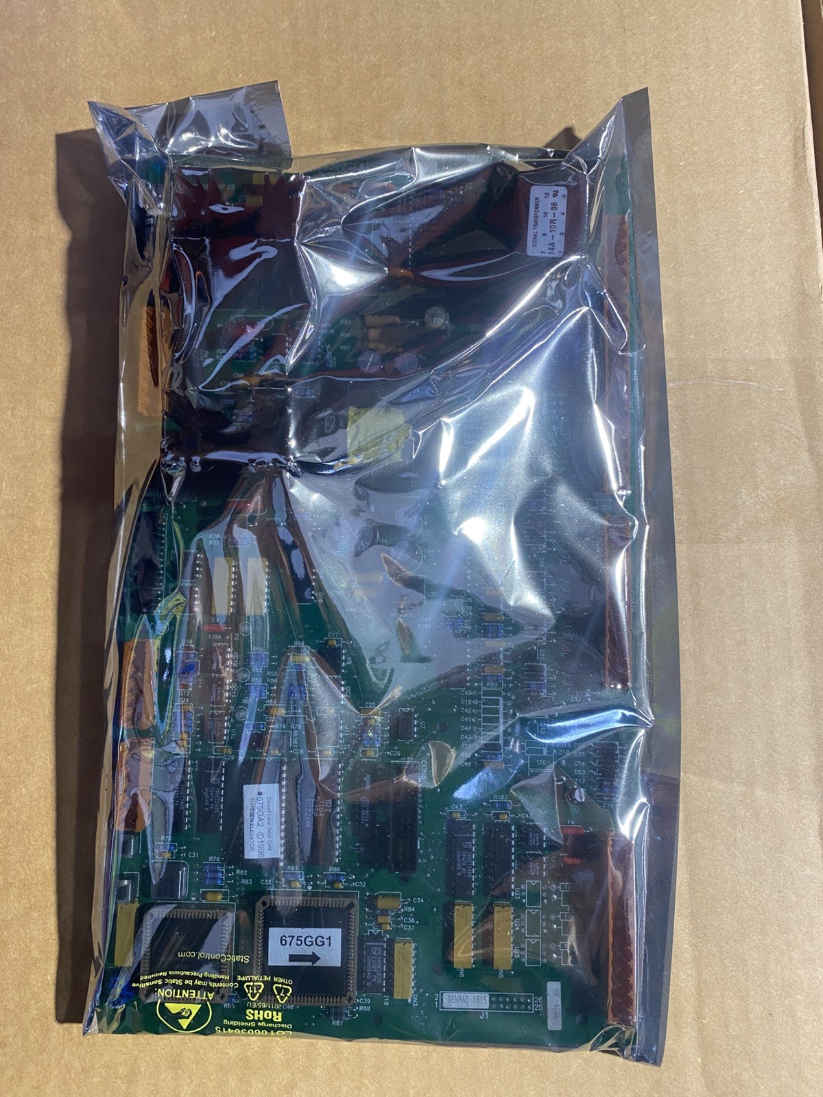 ThyssenKrupp Elevator 6300GE4 Rev. F Electronic Door Board Dover