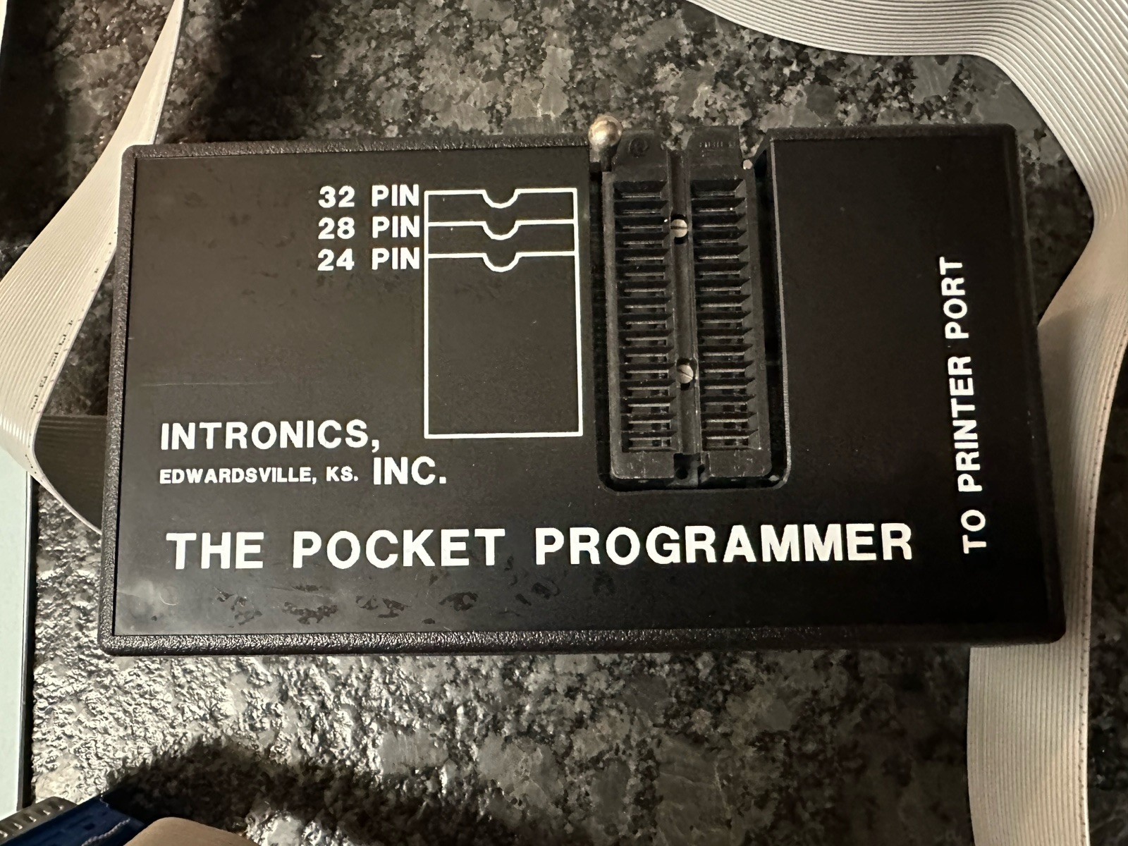 INTRONICS THE POCKET PROGRAMMER READING WRITING EPROM w/ Walling Datarase II