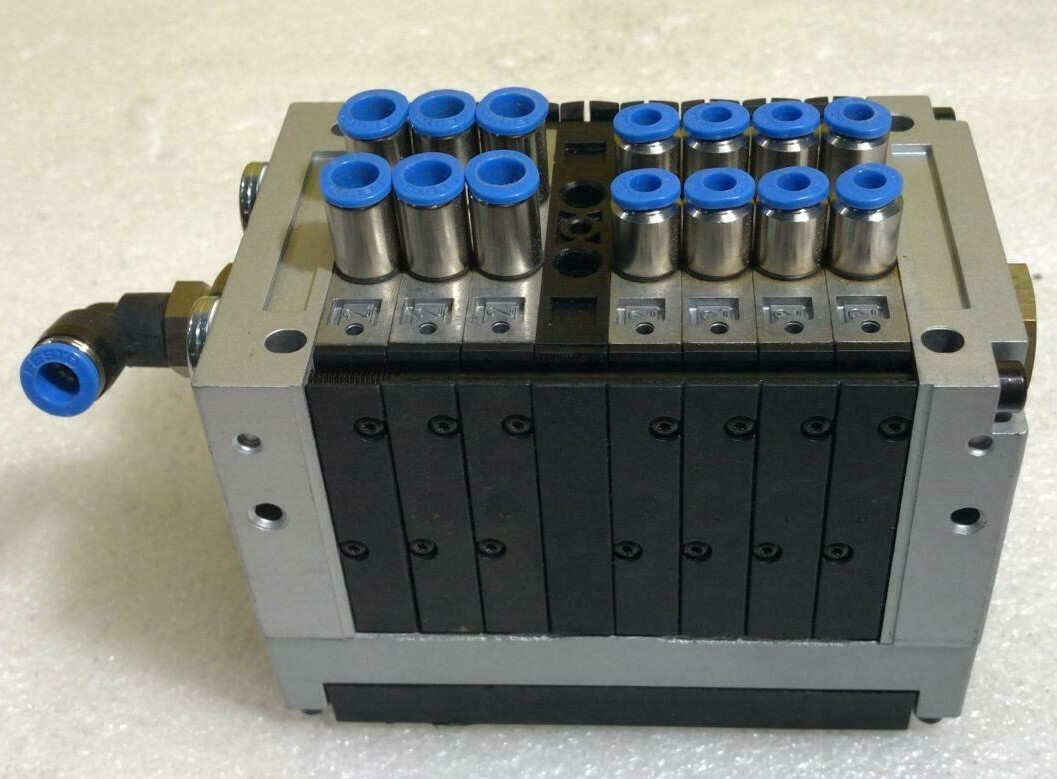 ✅ FESTO CPV-10-VI 18200 1902 W/ CPV10-GE-MP-8 18255 S907