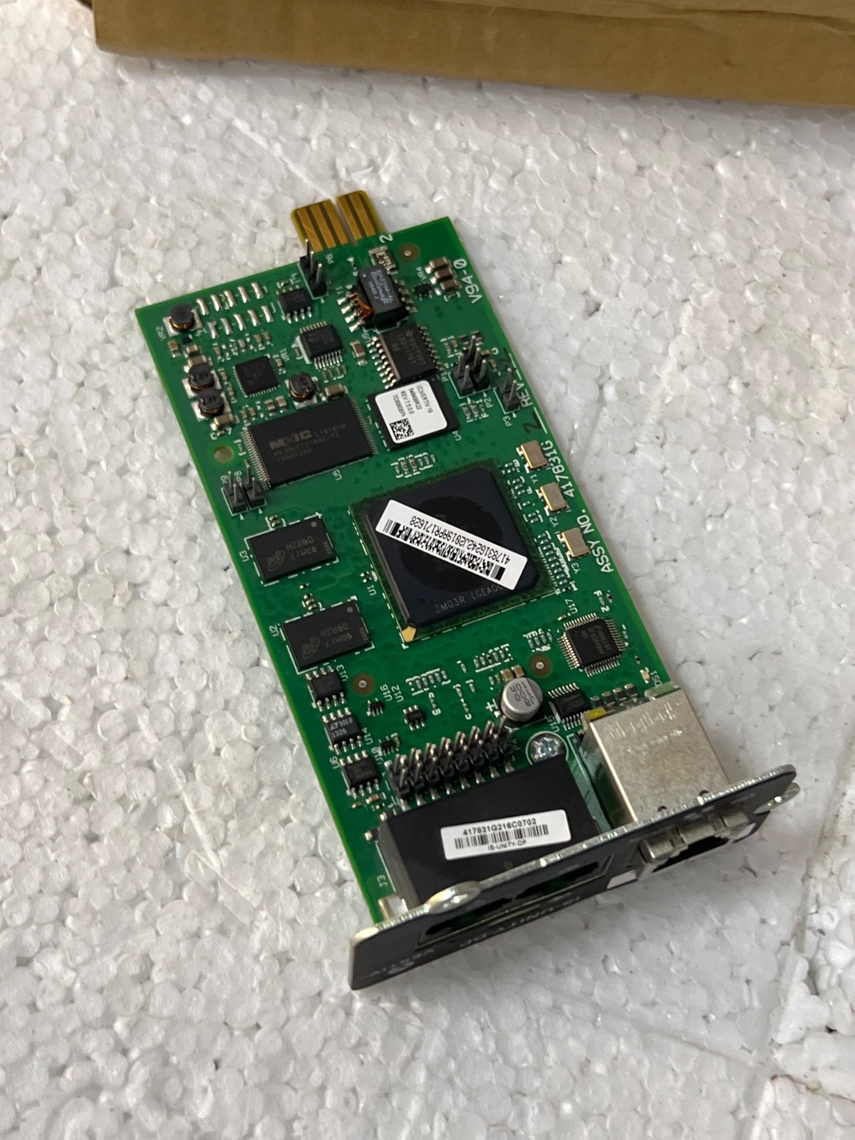 Vertiv Liebert IS-UNITY-DP Communication Card 417831G/2 REV.42