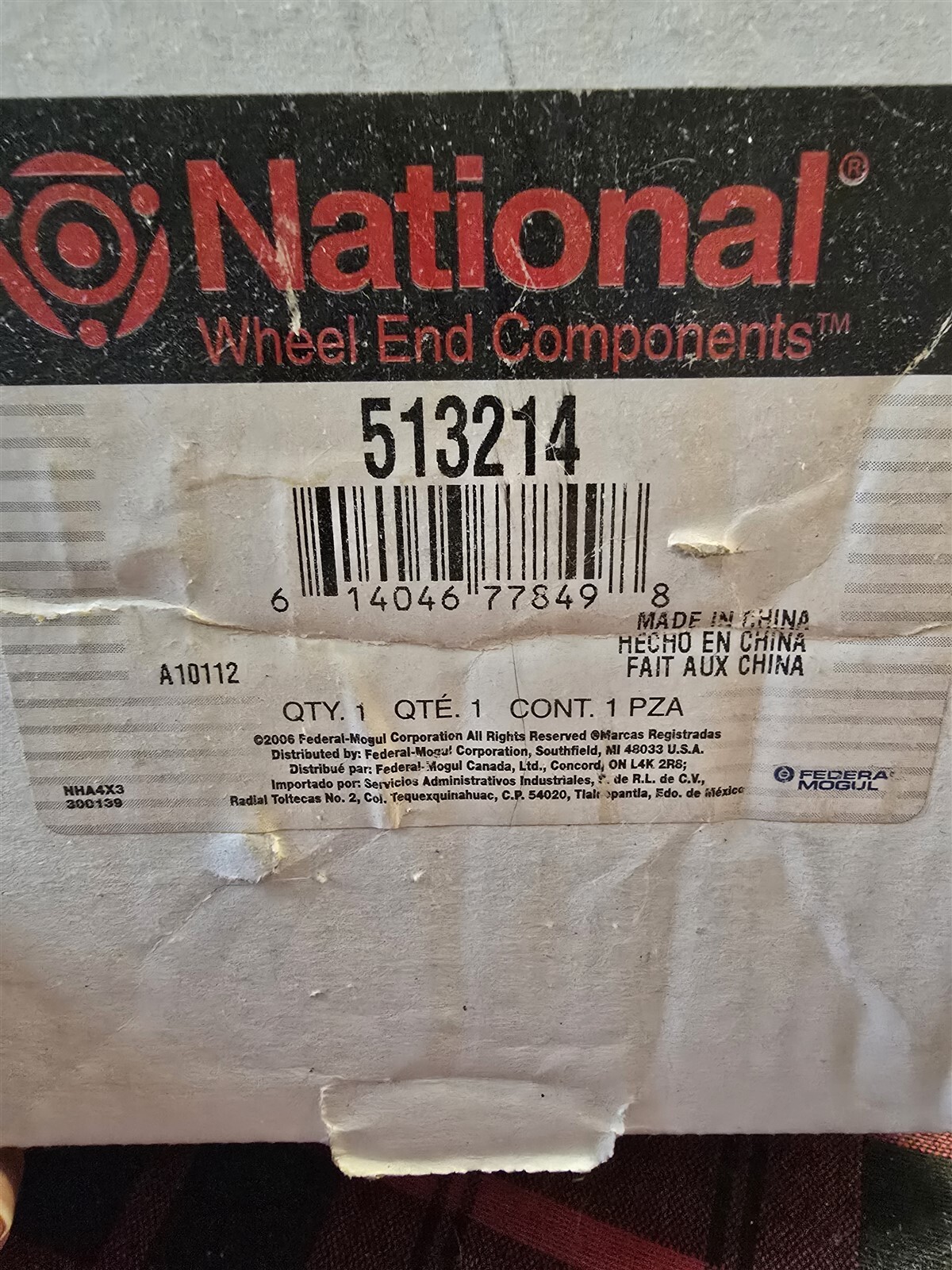 NEW National 513214 Wheel Bearing & Hub Assembly *FREE SHIPPING*
