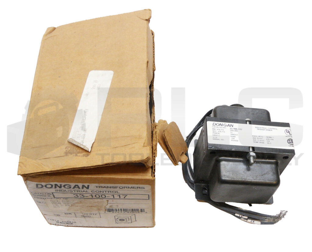 NEW DONGAN 33-100-117 INDUSTRIAL CONTROL TRANSFORMER 240-480V 1PH 50/60HZ *READ*