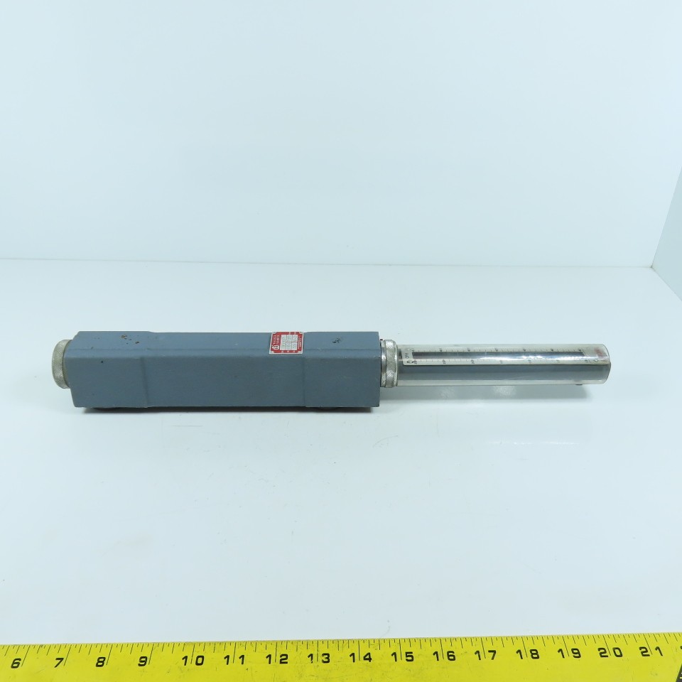 Waukee M-2 Flo-Meter Ammonia Flow Meter 70°F S.G. 0.59 PR. 8 0SIG 3/4″ NPT