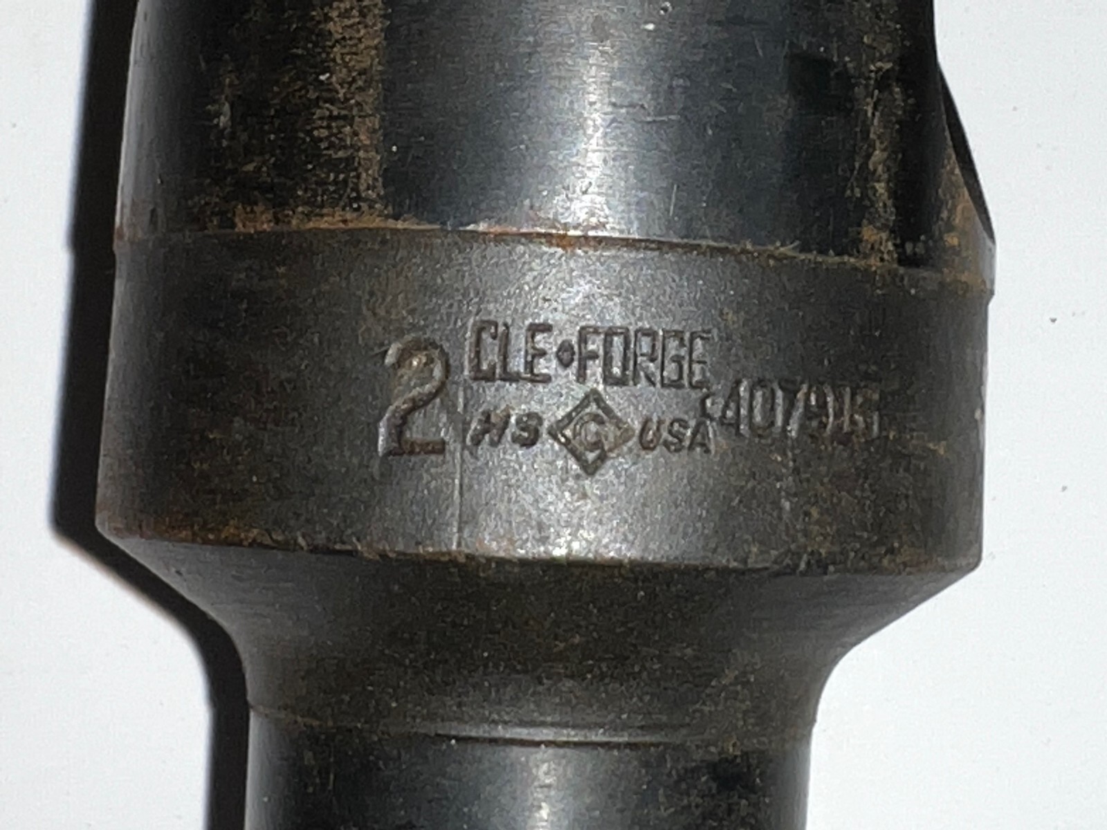 CLEVELAND MORSE TAPER SHANK DRILL BIT MT4 2″ CUT 10-7/8″ LOC 16-3/4″ OAL