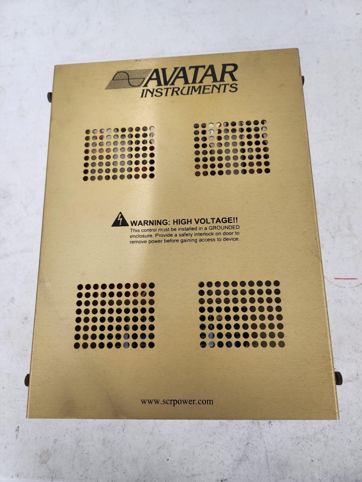 Avatar Instruments A3P-48-60 Power Process Controller 480 V 60 Amp 4-20 mA