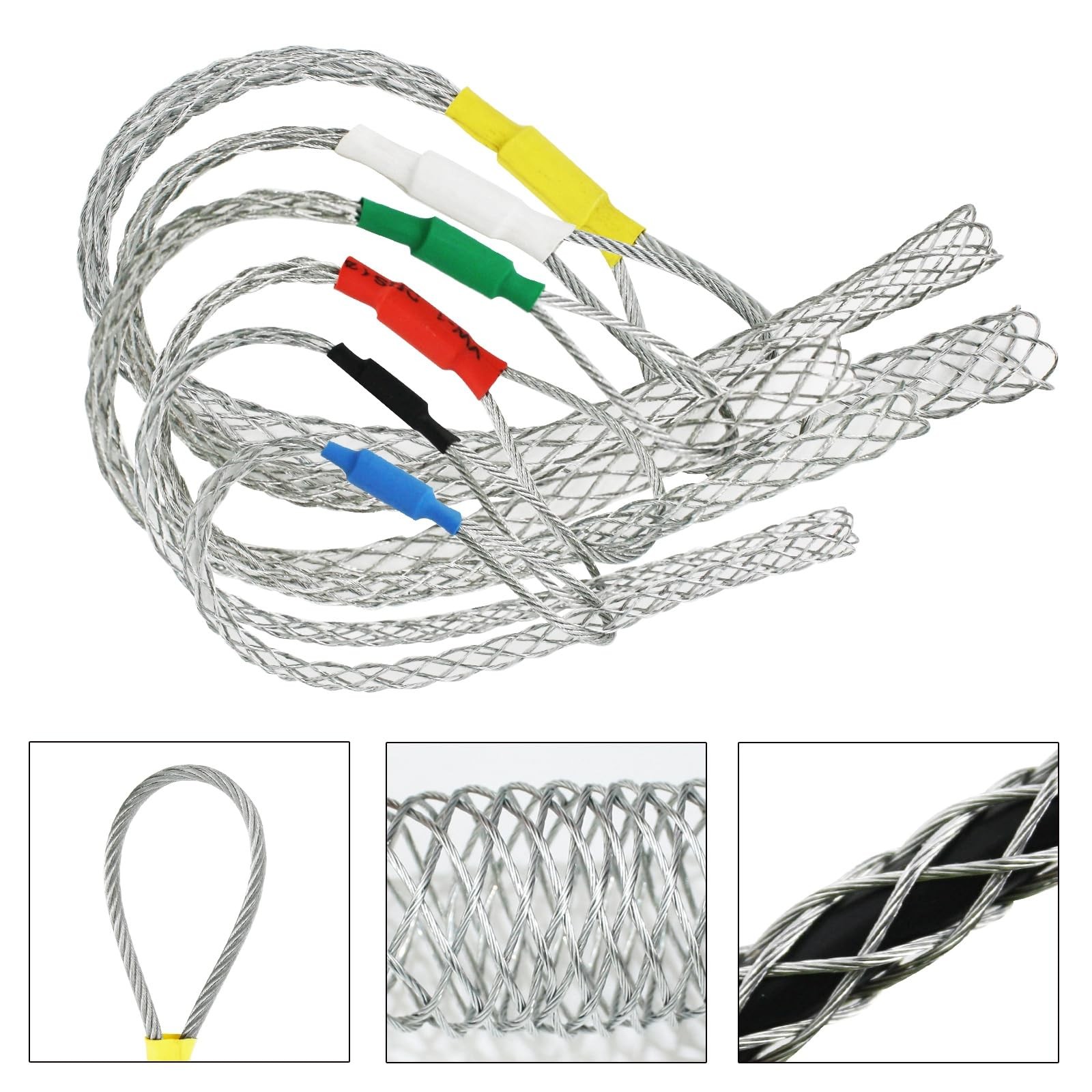 6pcs as a set cable Puller Socks Cable Pulling Sock