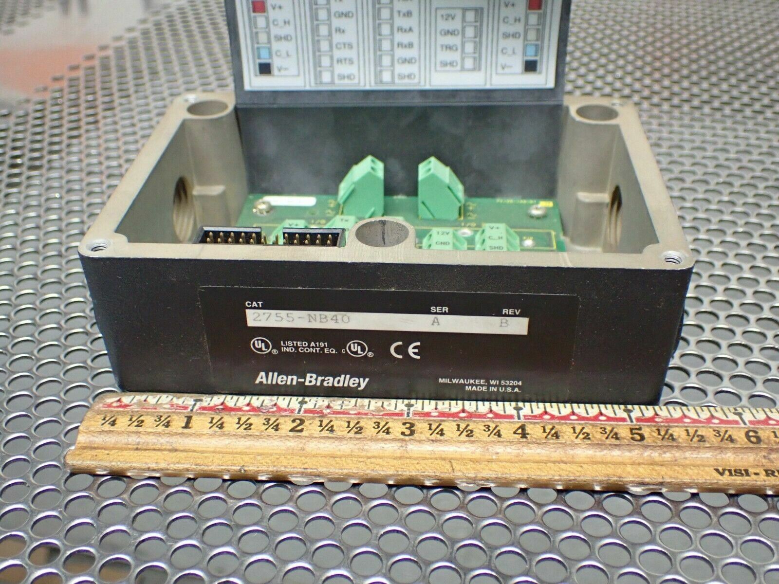 Allen Bradley 2755-NB40 Ser A Adaptascan New Old Stock (No Cover)