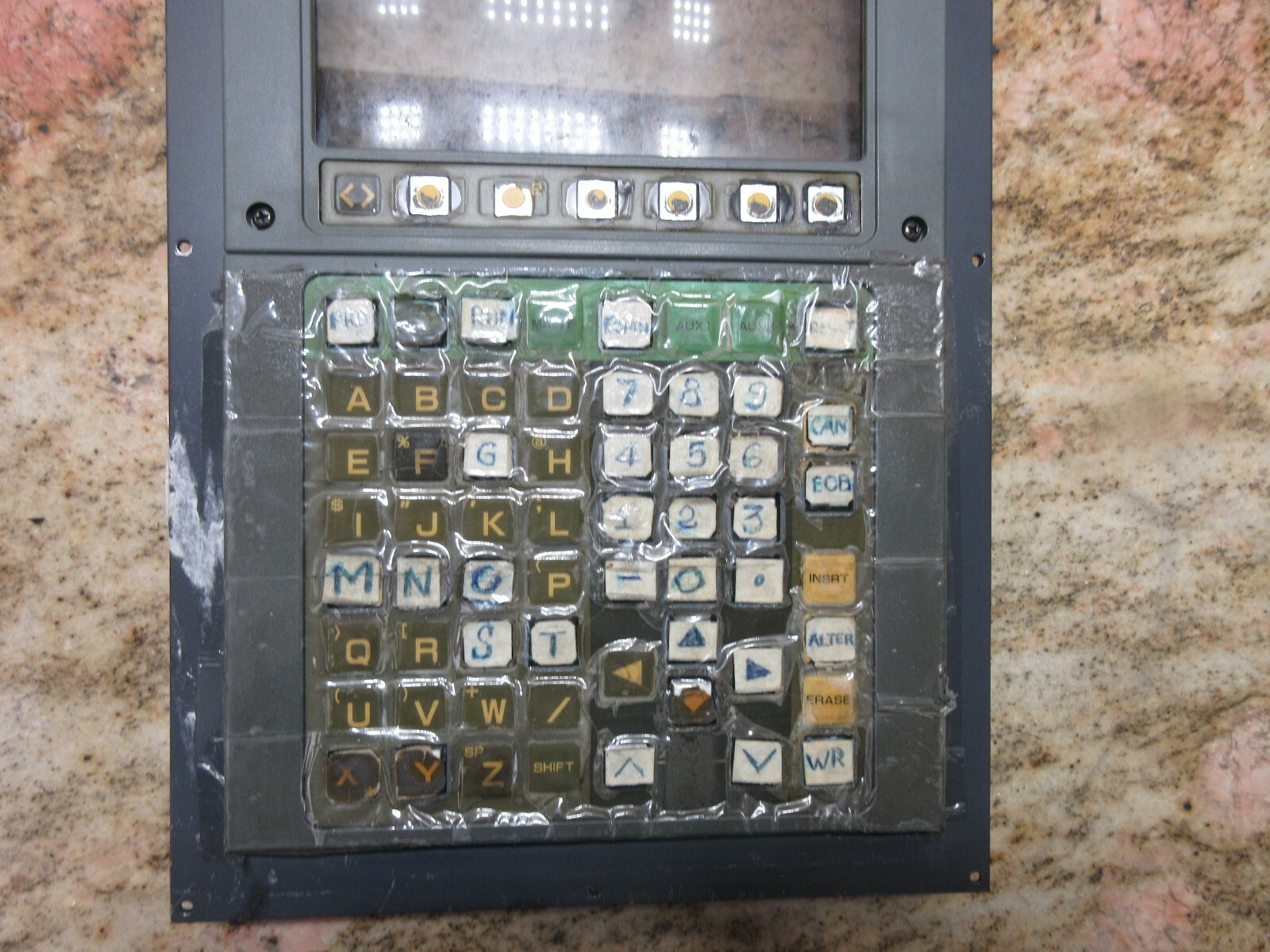 YASKAWA CONTROL PANEL JZNC-IOP02E-1 AB12C-0112 JANCD-FC901 MATSUURA MC-800VF