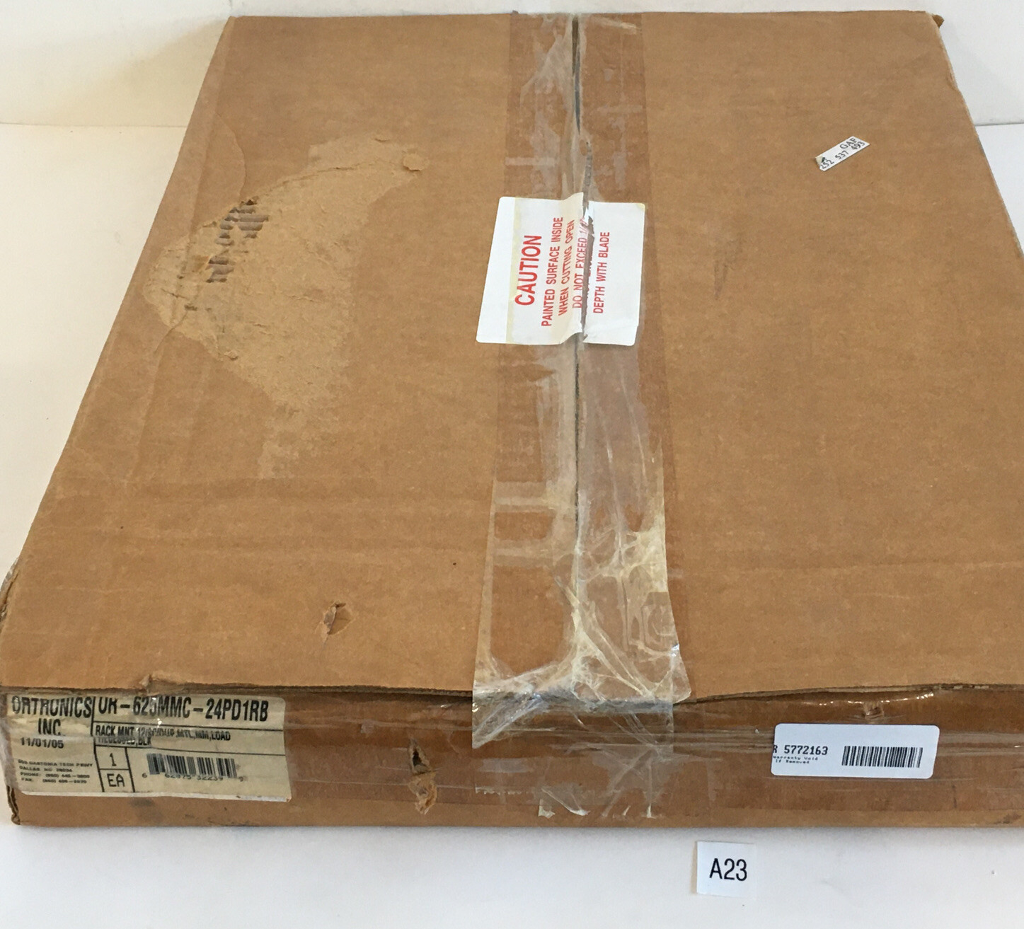 NEW!!! ORTRONICS OR-625MMC-24PD1RB Rack MNT 12/SC/DUP,MTL,MM,Load *Warranty*