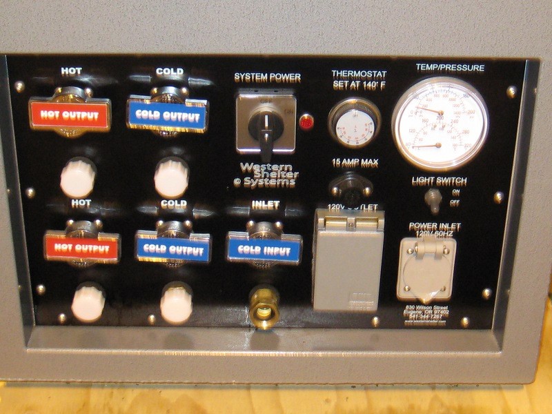 Diesel 12 GPM Hot Water On Demand Western Shelter System WS-DWHM350 New OS
