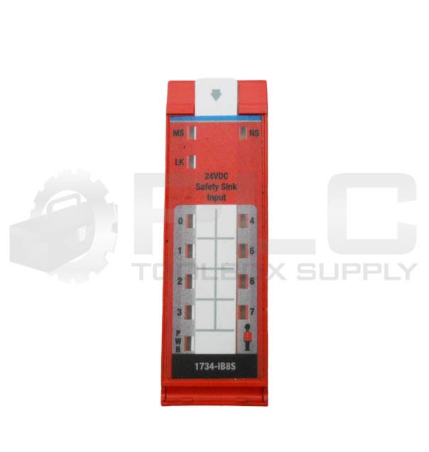 ALLEN BRADLEY 1734-IB8S /B SAFETY SINK INPUT 24VDC *QTY AVAILABLE*