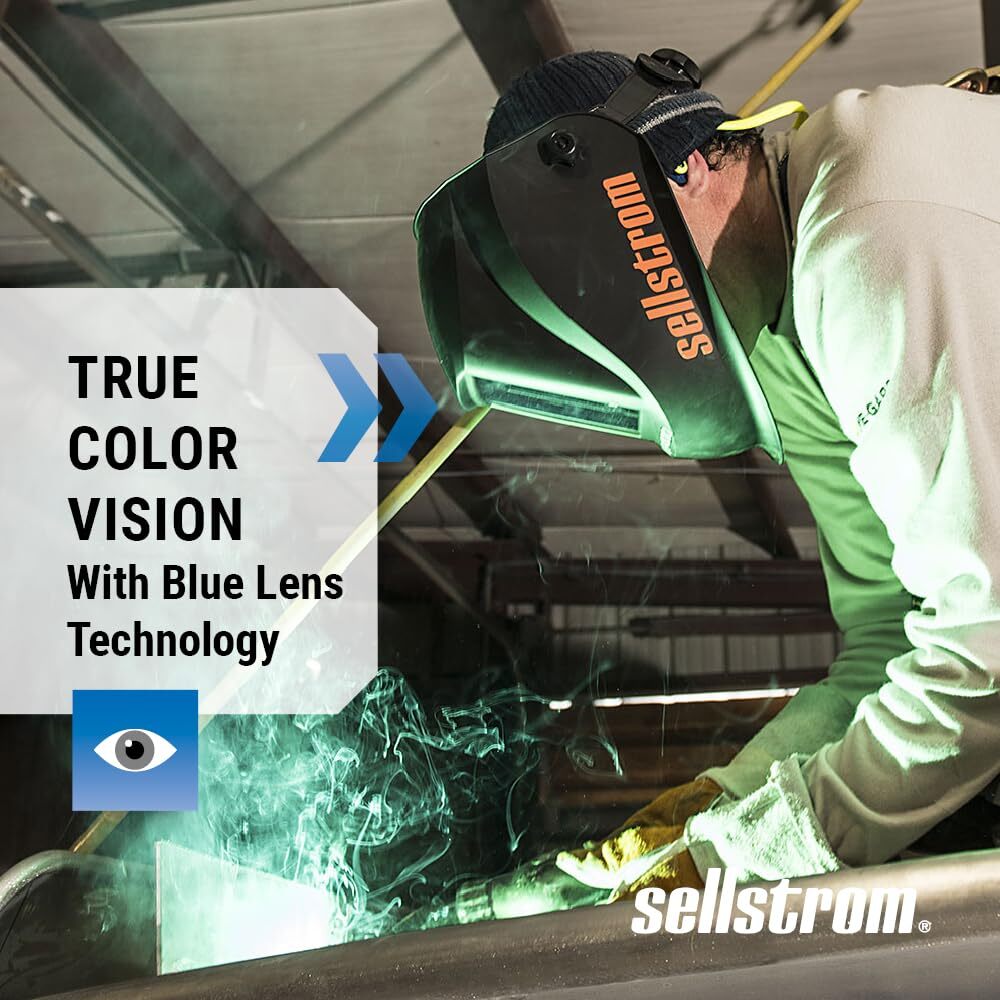 Sellstrom S26400 Premium Series ADF Welding Helmet 3.94 x 3.28 View Size