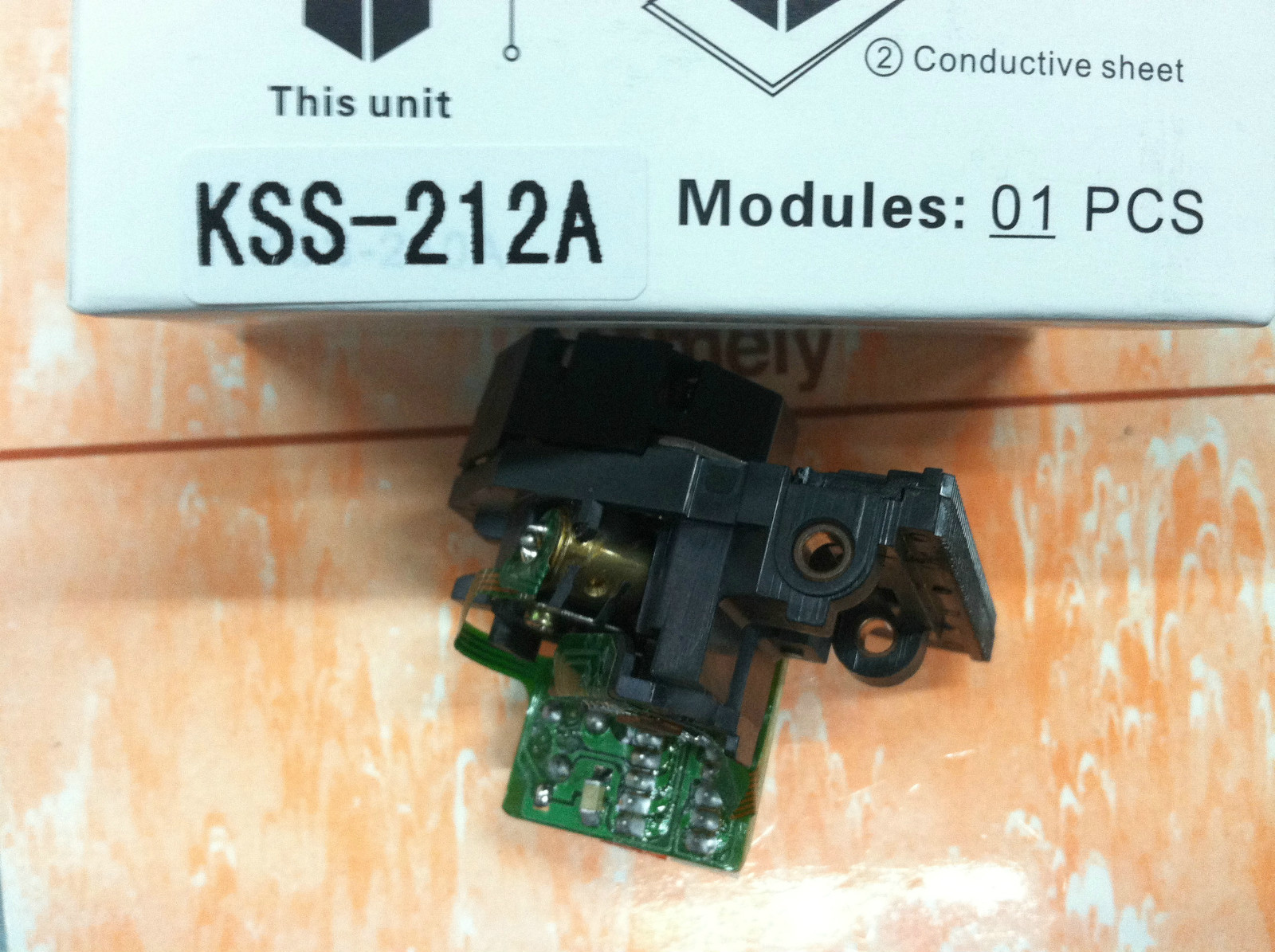 1pcs New Laser Lens Optical Pickup KSS-212A KSS 212A For CD Player