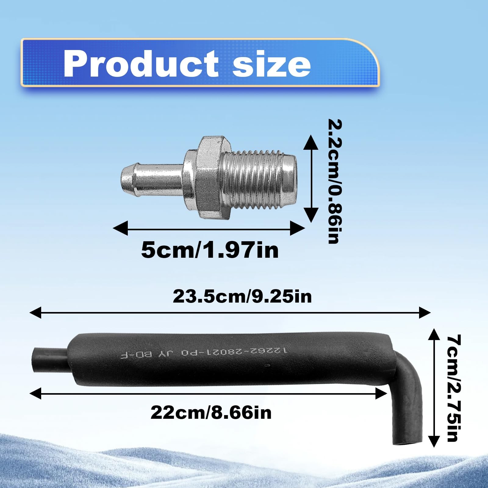 PCV Valve Hose Kit Toyota Camry Corolla RAV4 Highlander Lexus