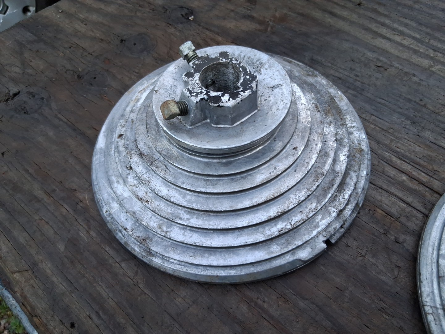 2 Aluminum L & R Overhead Door Cable Guides? Approx Steampunk Lamp Bases